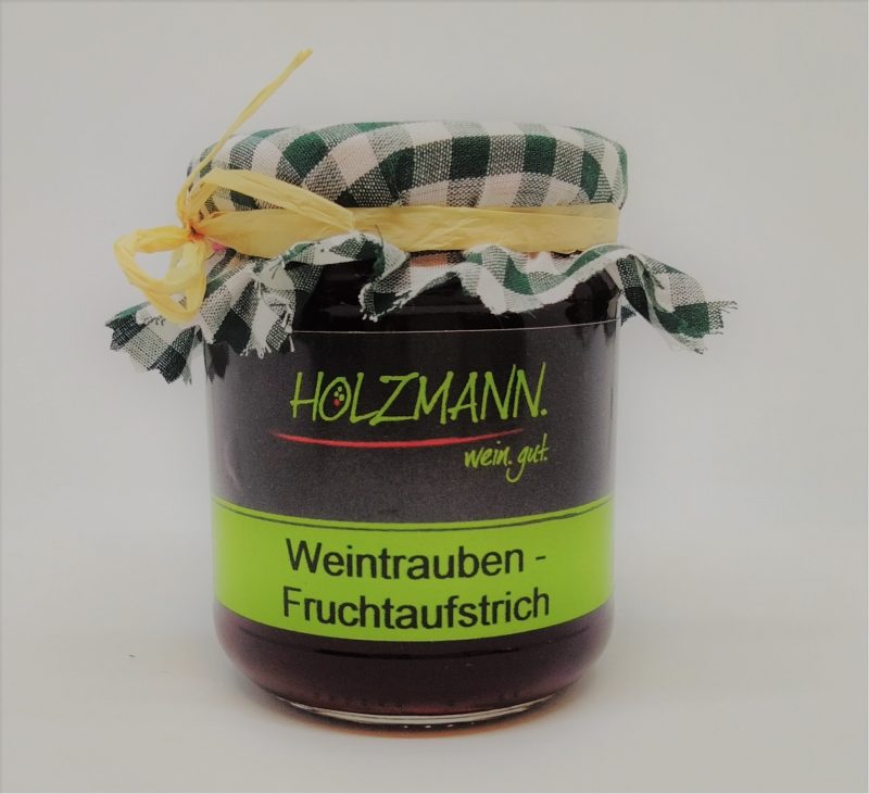 Weintrauben Fruchtaufstrich rot